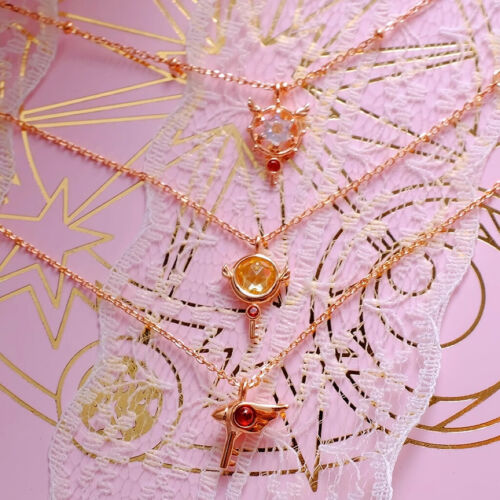 Cardcaptor Sakura x Korean OST Silver Necklace Collarbone Chain Jewelry Ornament - Picture 3 of 9