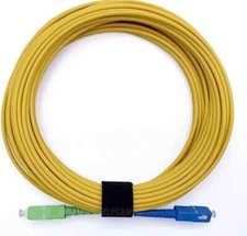 Elfcam - Fiber Optic Cable Singlemode SC/APC to SC/UPC yellow 5m/3.0mm