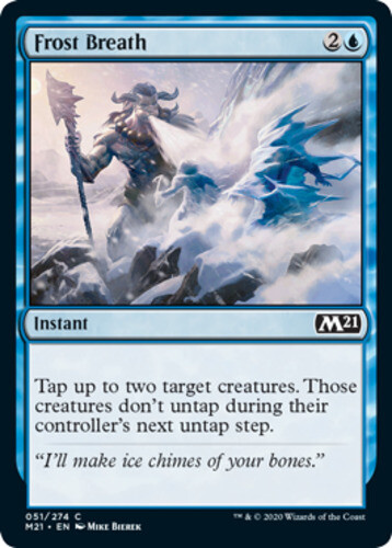 Frost Breath Light Play, English Magic the Gathering MTG Core Set 2021 - Picture 1 of 1