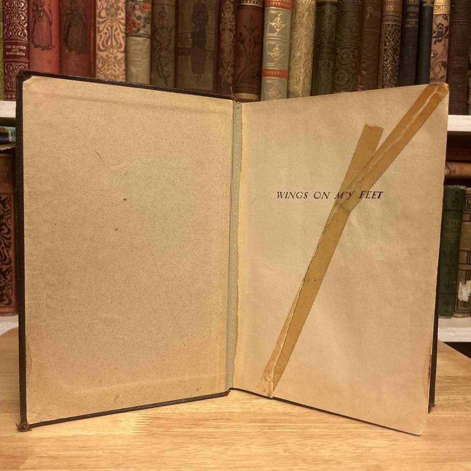 Sonja Henie WINGS ON MY FEET 1940 PrenticeHall First Ed First Print