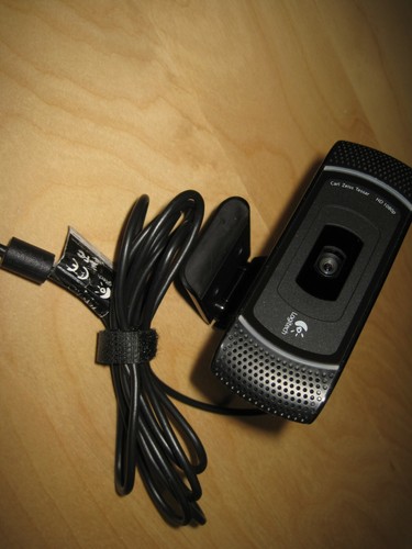 Cámara web Logitech HD Pro C910 1080p USB Carl Zeiss Tessar V-U0017 - Imagen 9 de 10