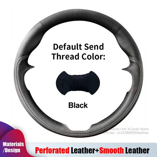 For Porsche Cayenne 2018-23 Paramera 2017-20 Alcantara Car Steering Wheel Cover - Picture 19 of 22