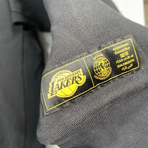 LA Lakers Nike Hoodie Mens 2XL Center Swoosh Courtside Global Exploration NBA - Picture 5 of 17