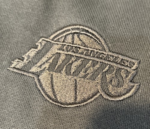 Nike Team Sweatpants Men's Large Black Los Angeles Lakers NBA Relaxed Fit - Picture 2 of 8