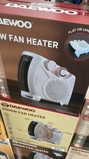Fan heater with 2 heat settings 2000W Silent Electric Heater for Home & Office
