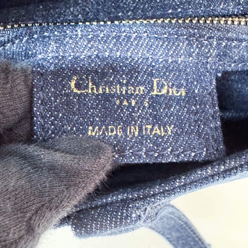 DIOR Saddle Blue Denim Shoulder Bag - Picture 18 of 19