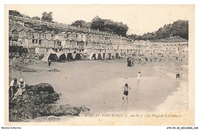 ATVP3-0212-22 - SAINT-QUAY-PORTRIEUX - la plage de la comtesse