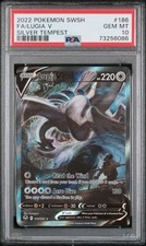 Lugia V (Alternate Full Art) 186/195 Swsh12: Sword & Shield - Silver Tempest...