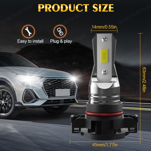 For Chevrolet Suburban 1500 2500 2007-2014 6x LED Headlight Hi/Lo Beam Fog Bulbs - Bild 18 von 18