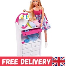 Creative Steffi Love Welcome Twins Playset - Includes Dolls & Changing Table