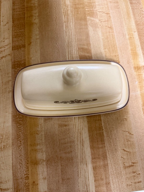 Vintage Pfaltzgraff Butter Dish