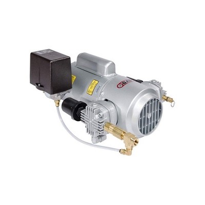 GAST 6LCF-246S-M616NEX Piston Air Compressor, 1 hp, Tankless 3HDG8