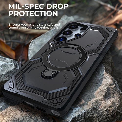 Funda Carcasa Anillo Híbrida Para Samsung Galaxy S22 Ultra 5G / Privacidad Vidrio Templado - Imagen 7 de 33