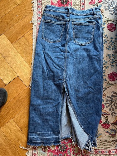 toller Rock Jeans Pull&Bear lang wie neu Gr. m Schlitz hinten - Bild 4 von 4