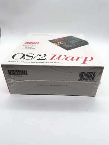 IBM OS/2 Warp Version 3 Operating System Plus Bonus Pak 3.5" - Brand New Sealed - Picture 6 of 6
