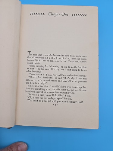 Some Faces in the Crowd 1953 + What Makes Sammy Run 1941 Bud Schulbert HB - Foto 10 di 17