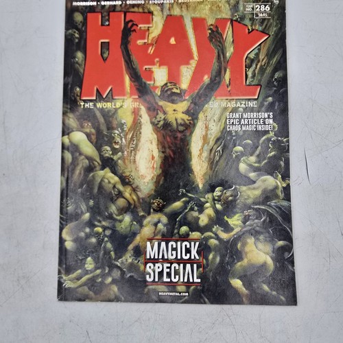 Heavy Metal Magazine Lot Of 10 Ilustrated Graphic Novels #262-292 Good Condition - Picture 19 of 24
