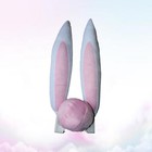 3 Sets Bunny Ears for Car Holiday Decorations Rabbit Interior Accessories
