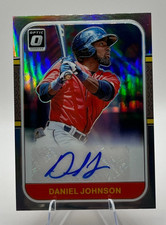 2021 Panini Donruss Optic Daniel Johnson #RS87-DJ Holo Prizm  Rookie Auto RC