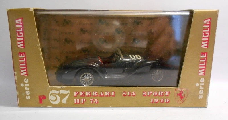 Brumm 1/43 Scale Metal Model - R67 FERRARI 815 SPORT 1940 - 66 - Image 4 of 4