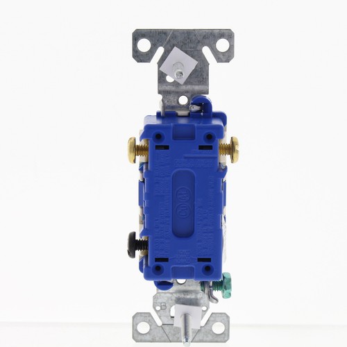 Interruptor de pared de palanca residencial Eaton Light Almond 3 vías 15A 120 V a granel 1303-7LA - Imagen 3 de 5