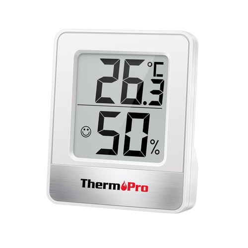 ThermoPro TP49 Piccolo igrometro Digitale per Interni termometro d atmosfera - Foto 1 di 24