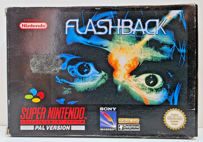 Flashback - Super Nintendo SNES - mit Anleitung - 1993 - Deutsch - mit OVP
