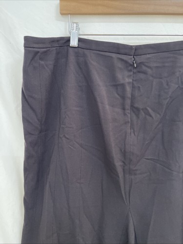 Lane Bryant dunkelbrauner Polyesterrock für Damen Größe 20 - Bild 7 von 13