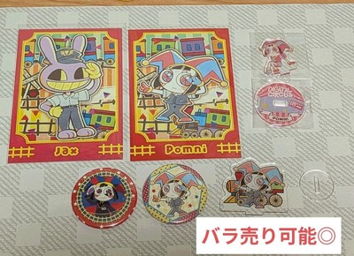 Pomni Tokyo Character Street Amedegi Acrylic Stand Can Badge Postcard