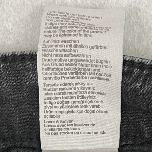 Mavi Jeans Mens 32x34 Zach Straight Leg Black Denim - Picture 15 of 18