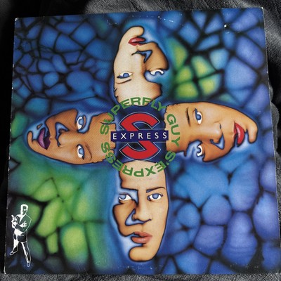 S-Express - Superfly Guy - Vinyl 12'' Left28T 1988 Dance. G/VG