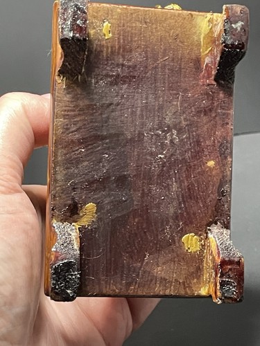 Paar vergoldete Cloisonné Emaille Foo Hund Statuen Holzsockel Gold Kupferdraht Design - Bild 14 von 24