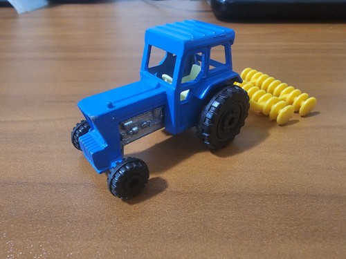 Matchbox Superfast Ford Tractor #46. Blue, 1978. Loose, Nice Condition. - Picture 7 of 10