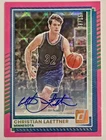 2025/26 Panini Donruss Christian Laettner Auto /15 Pink Velocity Autograph SSP