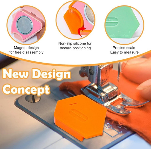 3 Pack Magnetic Seam Guide, Multifunctional Guide for Sewing... - Picture 5 of 5
