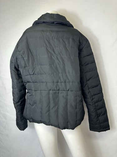 Kenneth Cole Reaction Women’s XL Jacket Black Down Puffer Quilted Coat - Picture 3 of 3