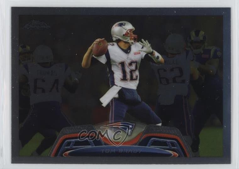 2013 Topps Chrome Tom Brady #50 04vb