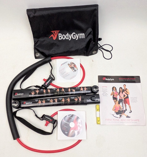 BodyGym Core System Workout Bar Complete w/DVD - All In One Resistance Trainer