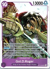 Gol.D.Roger (064) OP13-064 Super Rare Carrying On His Will One Piece Foil NM