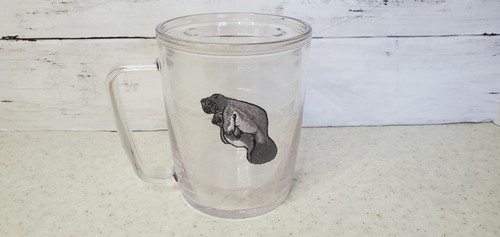 Tervis 6" Klar Seekuh Becher - Isoliert Kaffee Tee Suppe Kaltgetränk Tasse