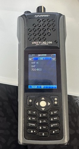 Harris UNITY XG-100F Full Spectrum Radio700-800 P25 Model XP-100F NO Battery - Picture 3 of 15