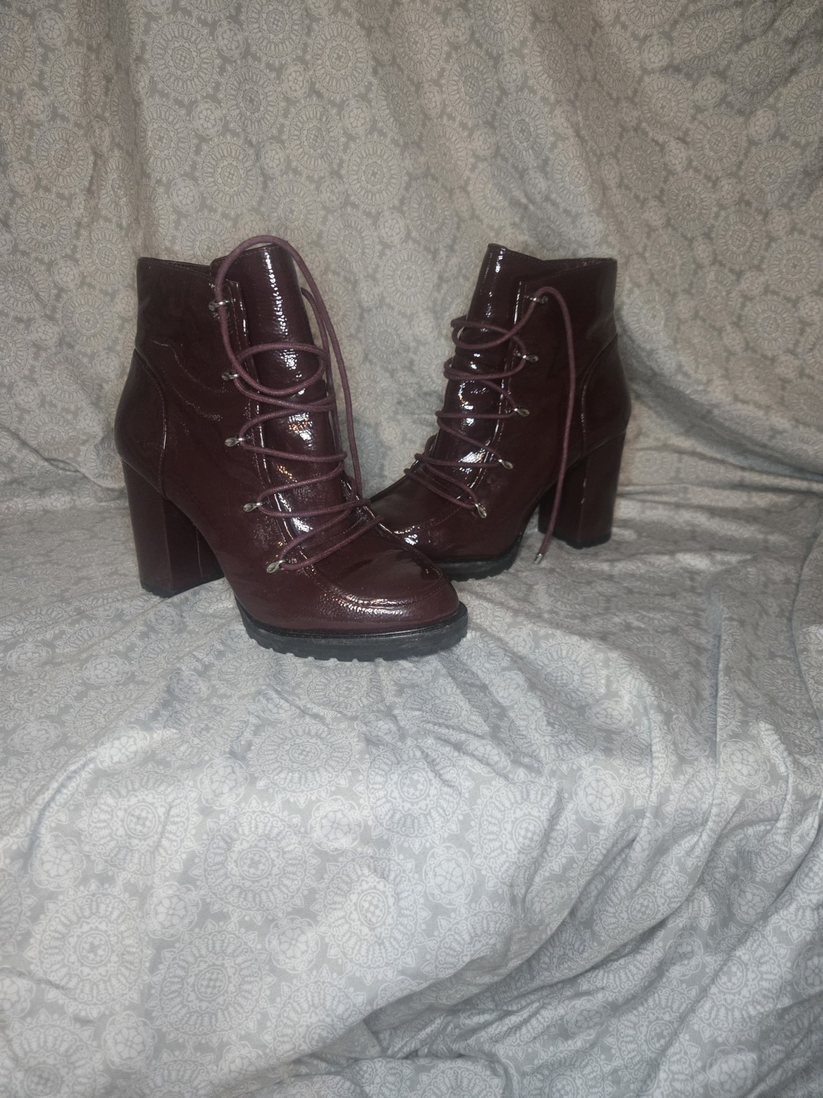 Gianni Bini Boots Burgundy