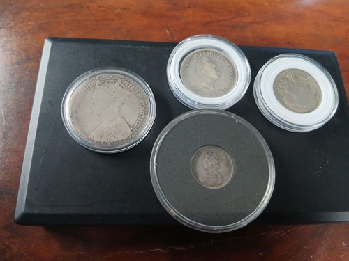 Old British Silver Coins and Other Coin Job Lot - Picture 3 of 4