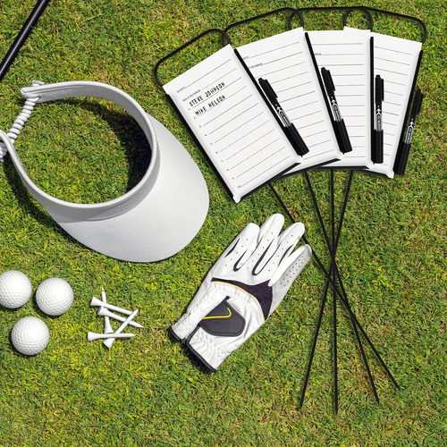 4 Pcs Closest to the Pin Marker - Golf Metal Proximity Marker with 50 Sheets Car - Picture 3 of 12