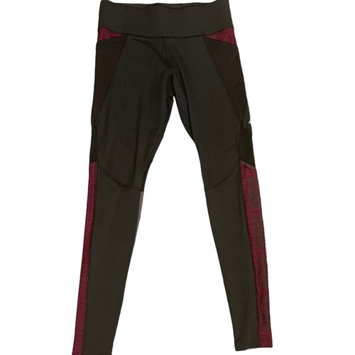 Victoria's Secret Ultimate Workout Leggings Size S Black Mesh Stretch Athletic - Picture 7 of 12