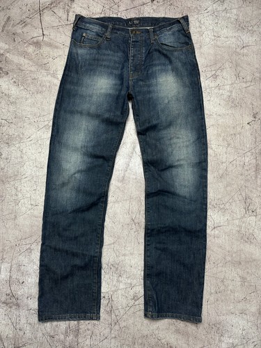 Armani Jeans Vintage Mens Denim Pants Size 34 - Picture 6 of 10