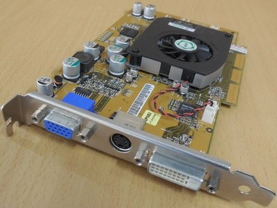 Asus V8170PRO/TD/64M nVidia GeForce4 MX 460 64MB VGA TV-Out DVI-D Retro AGP* g96