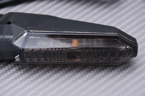 Pareja Intermitentes Delanteros K-Perf LED KAWASAKI Z125 Z-125 Z 125 2015-2020 - Picture 3 of 5