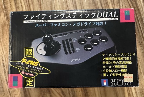 Hori Fighting Stick DUAL Super Famicom Mega Drive SNES Genesis Import US-Verkäufer - Bild 7 von 11