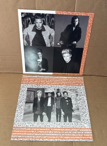 One Direction Made in the A.M. Blue Translucent Vinyl LP Urban Outfitters - Picture 3 of 5